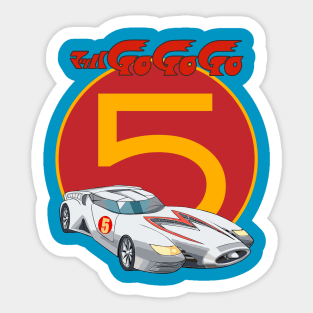 Go! Speed Racer Mach 5 Sticker